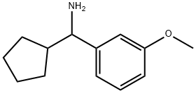 CYCLOPENTYL(3-METHOXYPHENYL)METHANAMINE Structure