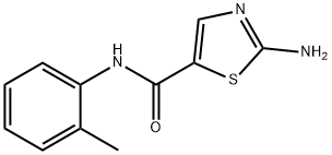 2-amino-N-(2-methylphenyl)-5-thiazolecarboxamide,1184914-03-1,结构式