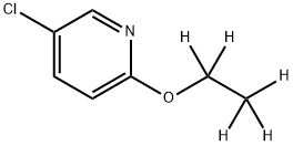 3-Chloro-6-(ethoxy-d5)pyridine Struktur