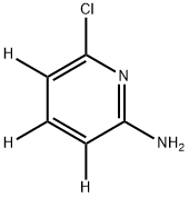 6-chloropyridin-3,4,5-d3-2-amine 结构式