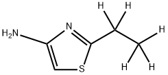 4-Amino-2-(ethyl-d5)-thiazole Structure