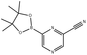 1186115-53-6 6-(4,4,5,5-tetramethyl-1,3,2-dioxaborolan-2-yl)pyrazine-2-carbonitrile
