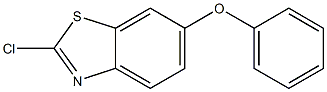 2-chloro-6-phenoxybenzo[d]thiazole 结构式