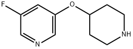 1189578-46-8 3-fluoro-5-(piperidin-4-yloxy)pyridine