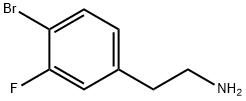 2-(4-bromo-3-fluorophenyl)ethan-1-amine Structure