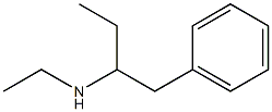 ethyl(1-phenylbutan-2-yl)amine Structure