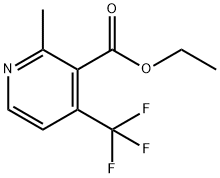 ethyl 2-methyl-4-(trifluoromethyl)nicotinate,1196153-66-8,结构式
