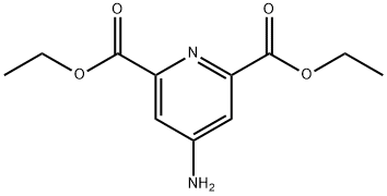 4-氨基吡啶-2,6-二甲酸二乙酯, 1196155-10-8, 结构式