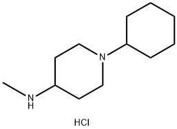 (1-Cyclohexylpiperidin-4-yl)methanaminedihydrochloride Structure