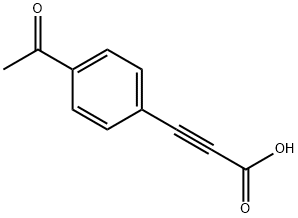 3-(4-乙酰苯基)丙炔酸,1198086-87-1,结构式