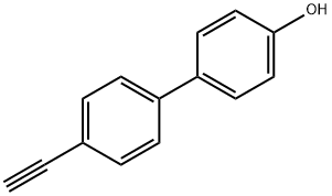 4′-エチニルビフェニル-4-オール 化学構造式