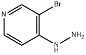 3-溴-4-肼基吡啶 结构式