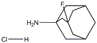 3-Fluoro-1-aminoadamantane hydrochloride,120350-83-6,结构式