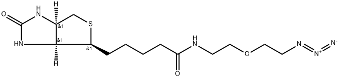 生物素-二聚乙二醇-叠氮, 1204085-48-2, 结构式