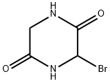3-溴哌嗪-2,5-二酮,1204388-39-5,结构式
