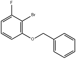 Benzene, 2-bromo-1-fluoro-3-(phenylmethoxy)-|1-(苄氧基)-2-溴-3-氟苯