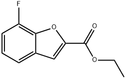 7-氟苯并呋喃-2-甲酸乙酯, 1207537-69-6, 结构式