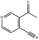 3-acetylisonicotinonitrile Structure