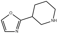 3-(1,3-oxazol-2-yl)piperidine Structure