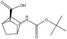 (2R,3R)-3-[(TERT-BUTOXYCARBONYL)AMINO]BICYCLO[2.2.1]HEPTANE-2-CARBOXYLIC ACID Structure