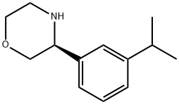 (3S)-3-[3-(METHYLETHYL)PHENYL]MORPHOLINE Structure