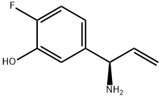 5-((1R)-1-AMINOPROP-2-ENYL)-2-FLUOROPHENOL,1213019-49-8,结构式
