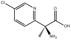 (S)-2-amino-2-(5-chloropyridin-2-yl)propanoic acid Structure