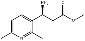 METHYL (3S)-3-AMINO-3-(2,6-DIMETHYL(3-PYRIDYL))PROPANOATE Structure