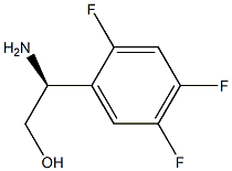 (S)-2-氨基-2-(2,4,5-三氟苯基)乙烷-1-醇, 1213207-29-4, 结构式