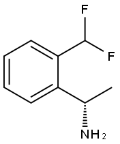 (1S)-1-[2-(DIFLUOROMETHYL)PHENYL]ETHYLAMINE Struktur
