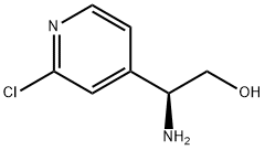 (2S)-2-AMINO-2-(2-CHLORO(4-PYRIDYL))ETHAN-1-OL,1213416-46-6,结构式