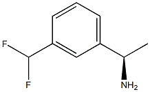 (R)-1-(3-(二氟甲基)苯基)乙胺, 1213540-18-1, 结构式