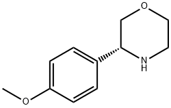 1-((3R)MORPHOLIN-3-YL)-4-METHOXYBENZENE|(R)-3-(4-甲氧基苯基)吗啉
