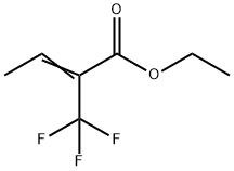ethyl 2-(trifluoromethyl)but-2-enoate Structure