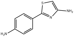 4-Amino-2-(4-aminophenyl)thiazole Struktur