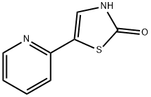 2-Hydroxy-5-(2-pyridyl)thiazole 结构式