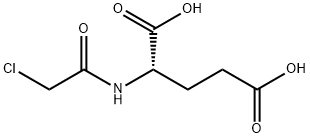 Glutamic acid, N-(2-chloroacetyl)- Structure