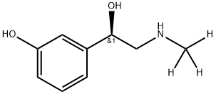 苯肾上腺素-D3, 1217705-88-8, 结构式