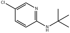 5-Chloro-2-(tert-butylamino)pyridine Struktur