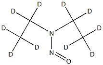 N-Nitrosodiethylamine-d10 Struktur