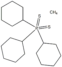 三环己基膦二硫化碳盐, 1219804-23-5, 结构式