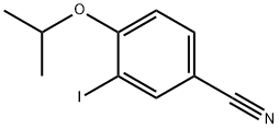 3-Iodo-4-isopropoxybenzonitrile Structure