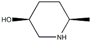 (3S,6R)-6-methylpiperidin-3-ol,1222491-21-5,结构式