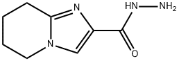 5H,6H,7H,8H-imidazo[1,2-a]pyridine-2-carbohydrazide 结构式