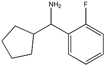 CYCLOPENTYL(2-FLUOROPHENYL)METHANAMINE Structure