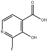 2-氟-3-羟基异烟酸 结构式