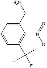 2-Nitro-3-(trifluoromethyl) benzylamine Structure