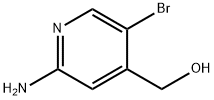2-Amino-5-bromo-4-(hydroxymethyl)pyridine Structure