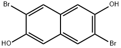 2,6-二羟基-3,7-二溴萘, 1227743-83-0, 结构式