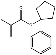 2-Propenoic acid, 2-methyl-, 1-phenylcyclopentyl ester|2-甲基-1-苯基环戊酯-2-丙烯酸